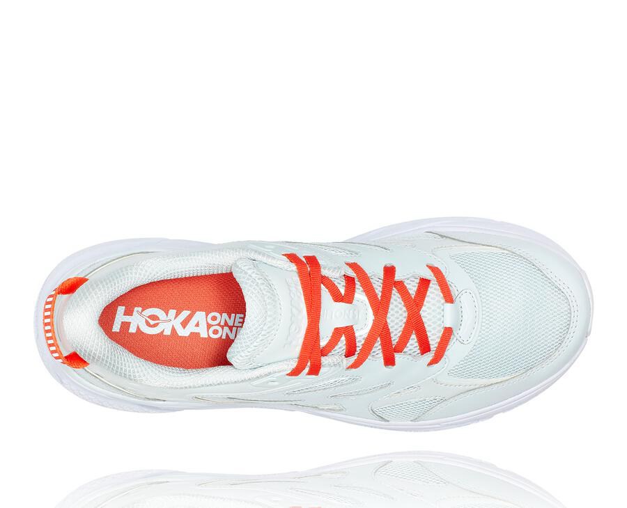 Hoka One One ランニングシューズ メンズ 青/赤 - クリフトン L - VH3527641